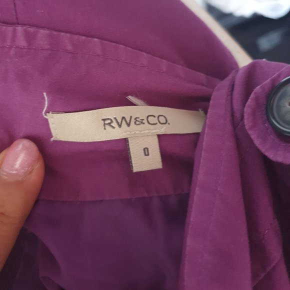 RW&CO. purple skirt (US 0) - Picture 2 of 2